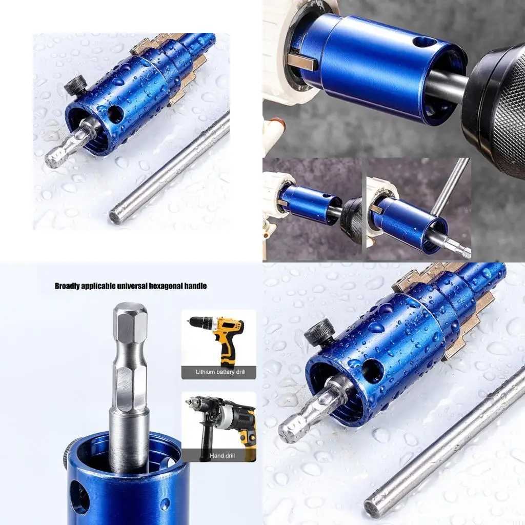 

P9FB 95-миллиметровый экстрактор с шестигранным хвостовиком для застрявших клапанов крана и заржавевших трубных фитингов