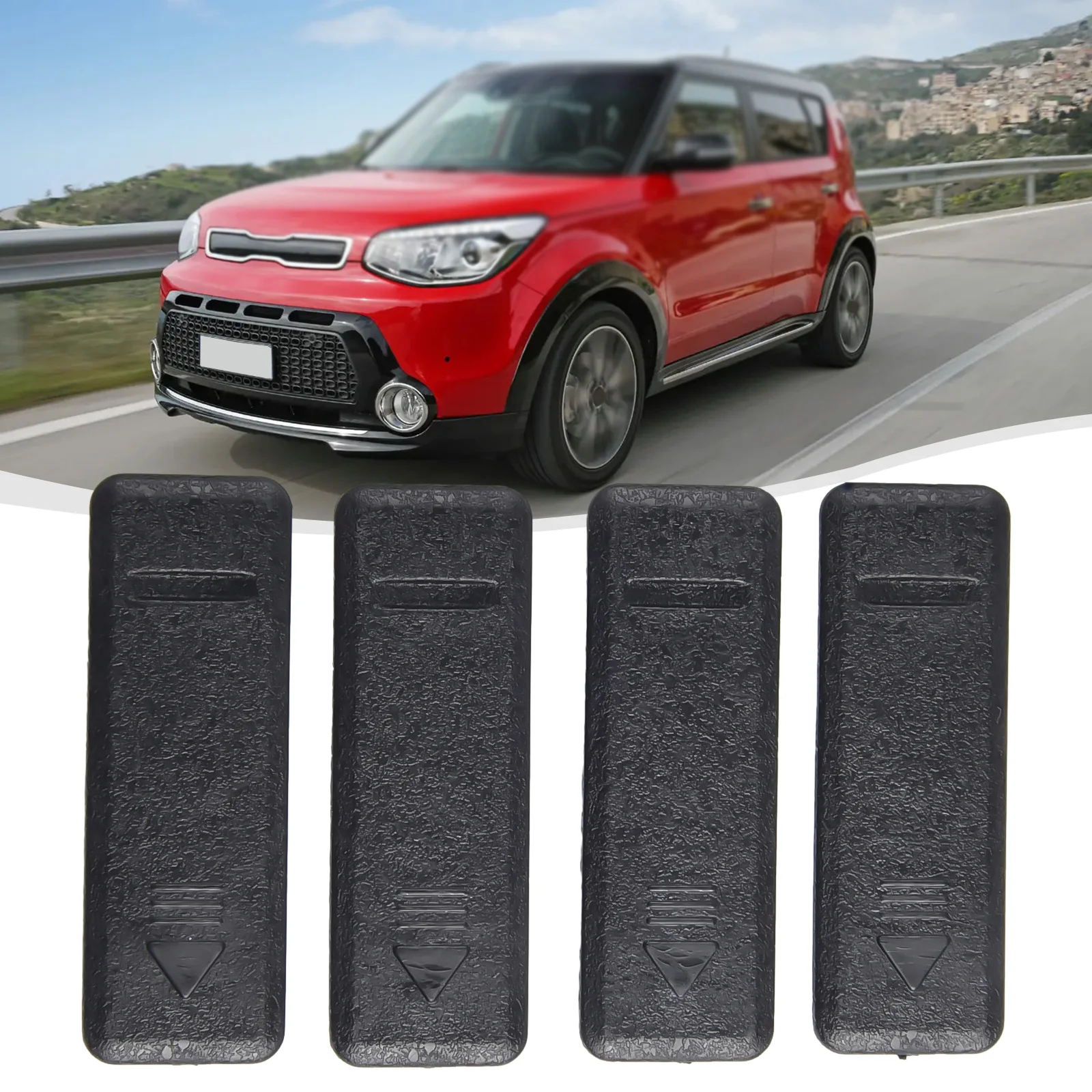 Car Maintenance Roof Molding Cover Roof Trim Cover Black Direct Replacement Easy Installation Improved Heat Sink