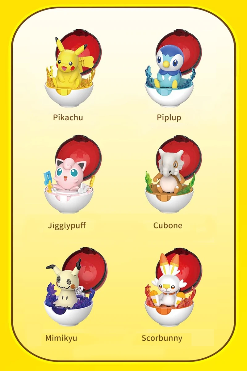 Pokémon-Ball-Figuren, Pokémon-Figuren, Actionfiguren, Pikachu, Eevee, Squirtle, Charizard, Puppe, Dekoration für Zuhause und Büro, Kindergeburtstagsgeschenk – Detail 2