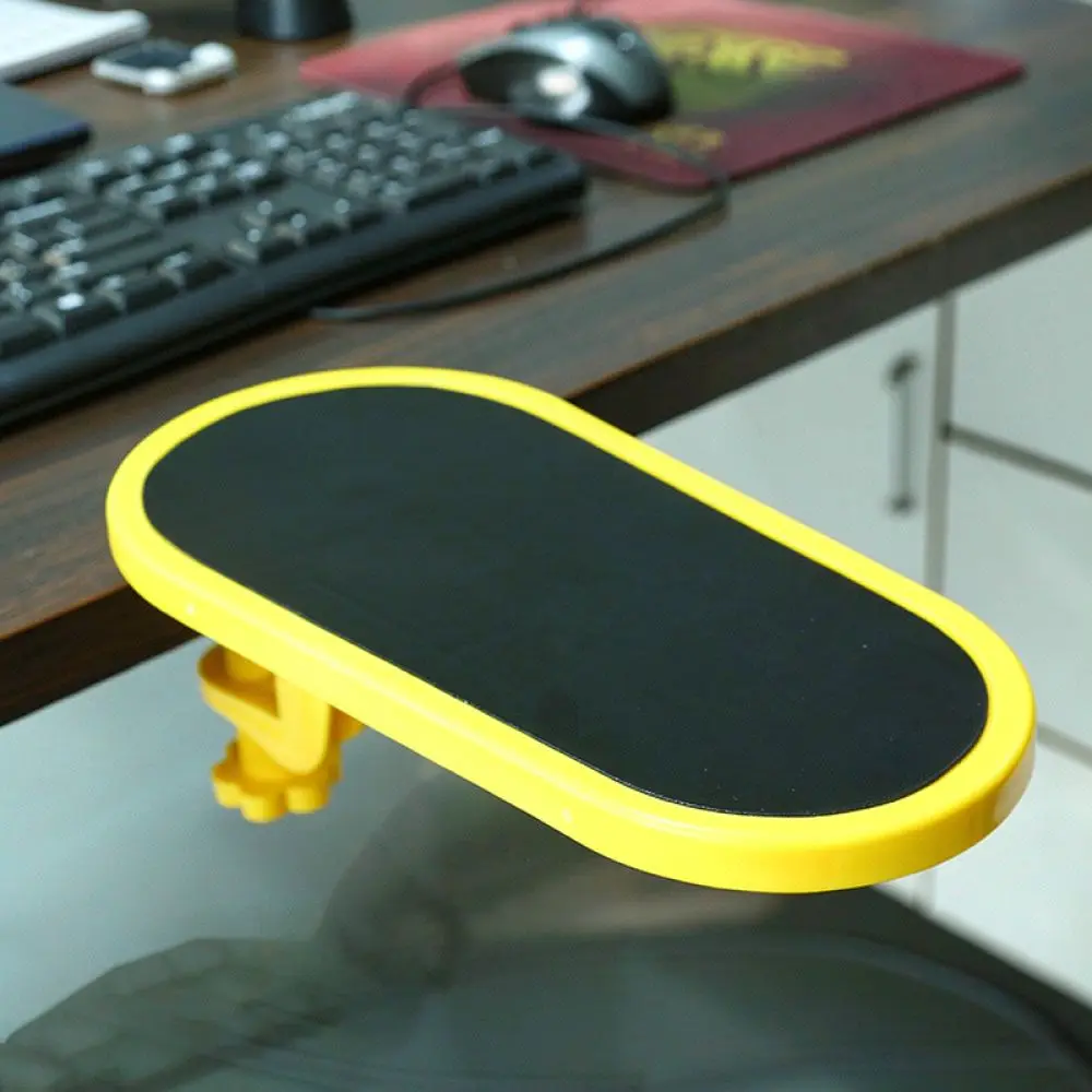Adjustable Desk Mount Arm Rest Pad Computer Mouse Pad Support Rotatable Wrist Protector Home Office Work Gadget