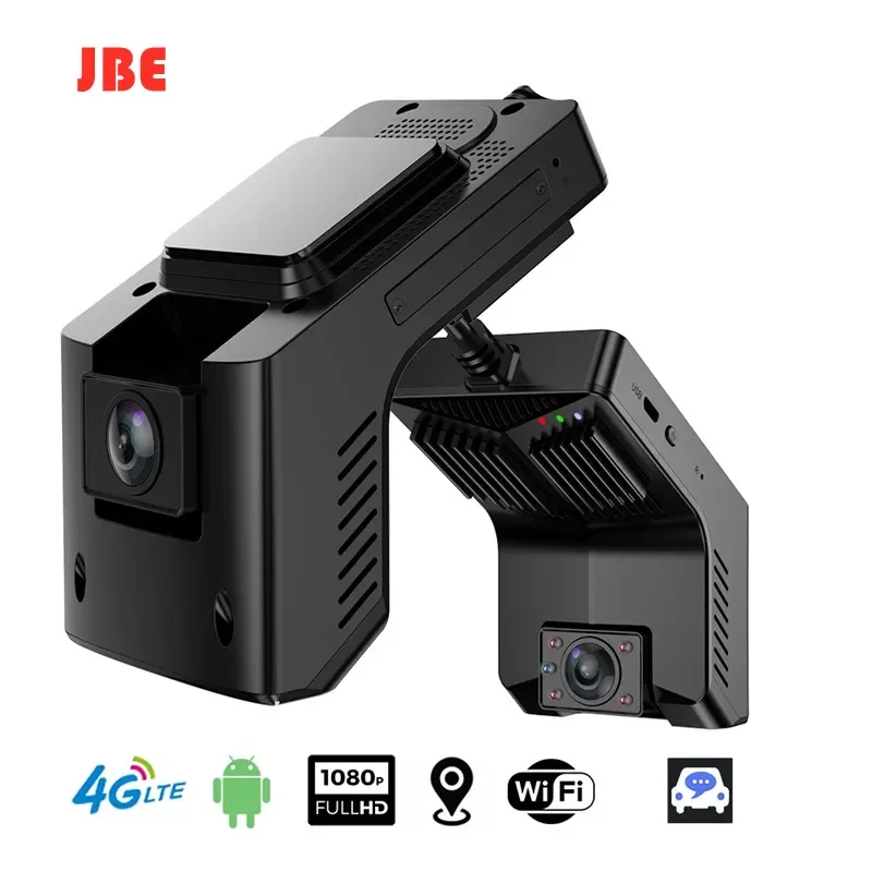 4G dual camera hidden Dash Cam car dvr in car  with w/IR Night Vision Android WiFi GPS Tracking LiveView FHD 1080P Drive Recorde