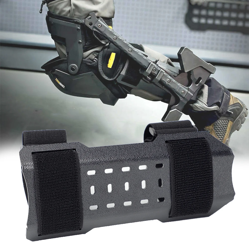 

Tactical Leggings Kit Airsoft Multi-Purposecalf Equipment Fixing Plate EDC Storage Fixing Accessories for CS Hunting Shooting