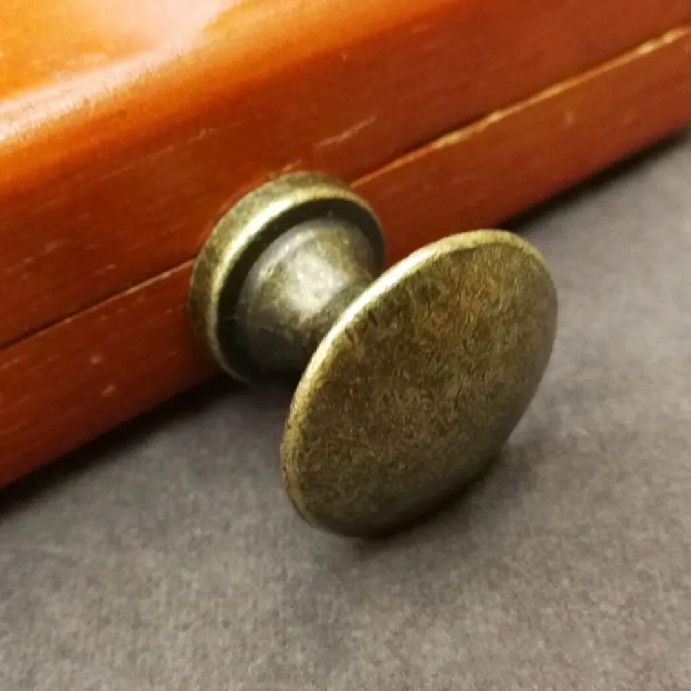 

Single Hole Handle Bronze Cabinet Knobs Multifunctional Dresser Handles Pulls Zinc Alloy