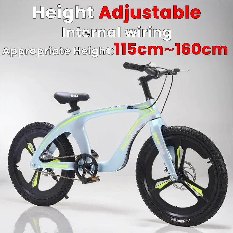 

18/20/22inch Magnesium alloy Mountain bike Children's Bicycle Double disc brake Shock absorption variable speed 7-14 years old