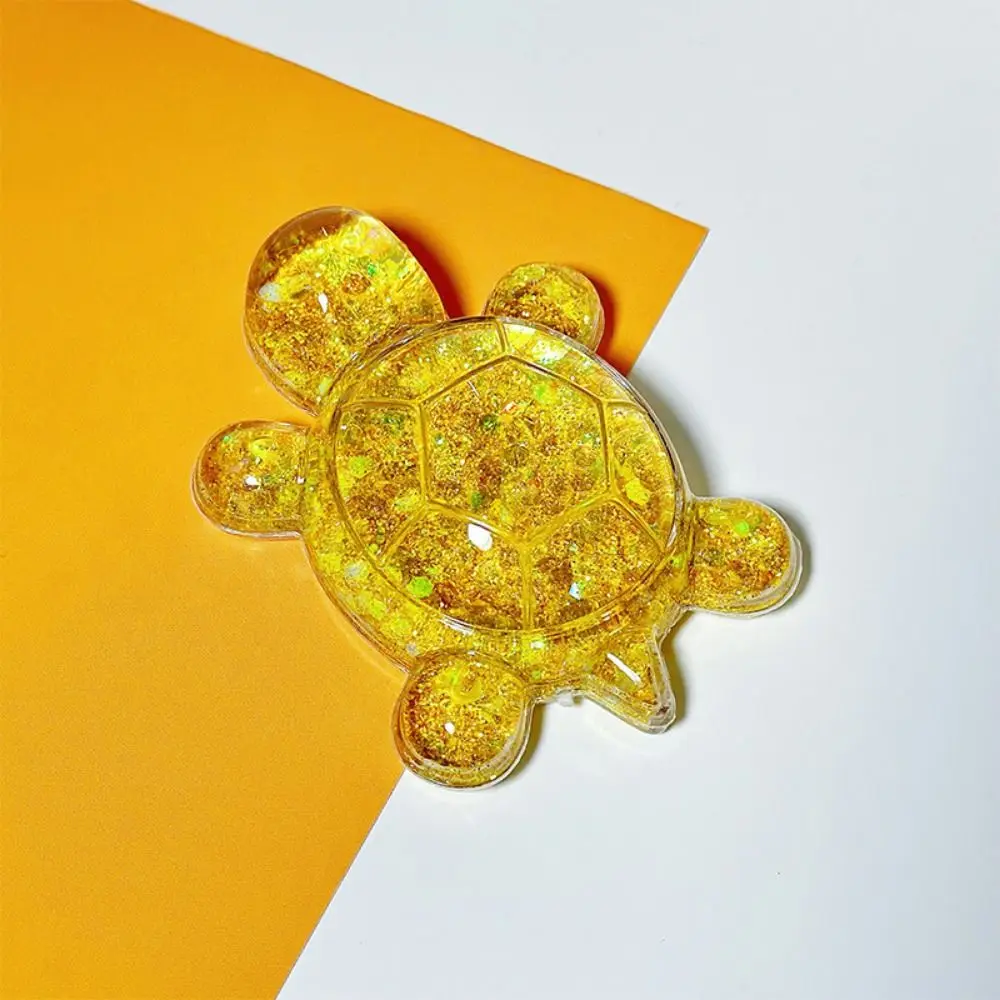 Flash Stromend Zand Snoep Kleur Schildpad Poppen Miniatuur Schildpad Standbeeld Leuke Cartoon Schildpad Speelgoed Kawaii Mini Schildpad Klein Ornament