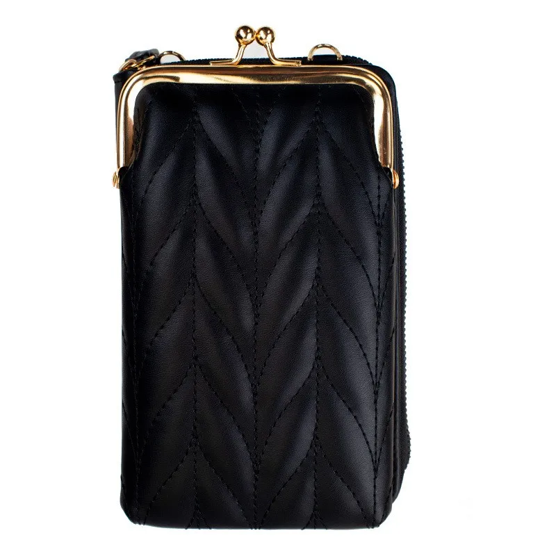 

High-end luxurious women's mobile phone bag,fashionable crossbody single-shoulder bag,large-capacity ladies' wallet,bolsos mujer