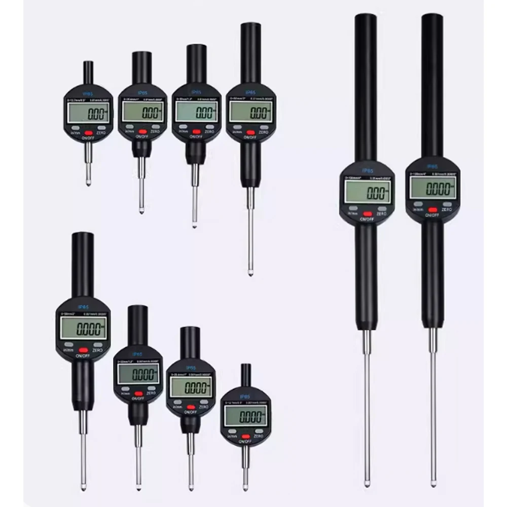 Imagem -02 - Impermeável Indicador Digital Dial Medidor de Alta Precisão Altímetro de Profundidade Medidor Instrumento de Medição 0001 mm Ip65