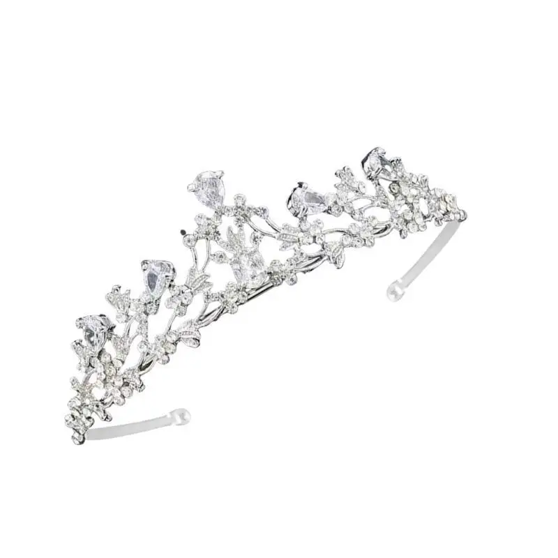 

652F привлекательные хрустальные диадемы для женщин для выпускного вечера, девичника, свадебного реквизита, свадебные украшения