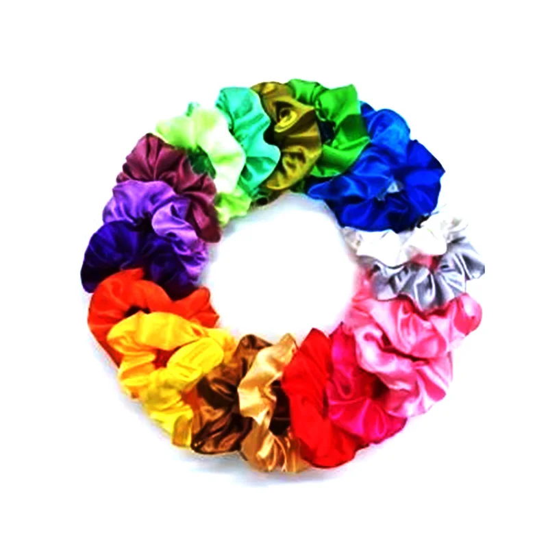 

20 шт./лот, эластичные ленты для волос для женщин, нескользящие ленты для волос для девочек, тонкие резинки для волос