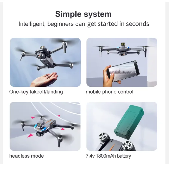 YH K911 Max 25 Mins Flight Battery Life ESC Drone 8k Dual Camera 1080p HD Long Range GPS Smart Return FPV RC Drones