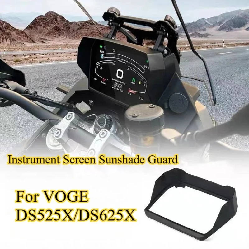 

For VOGE DS900X DS625X DS525X DSX 625 2024 Sun Visor Cover Instrument Screen Sunshade Guard Protection Instrument Film ds625x
