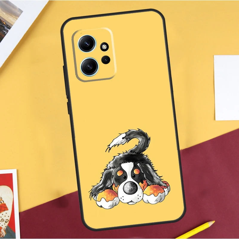 Bernese Mountain Dog Case For Xiaomi Redmi Note 8 9 10 11 12 Pro 12S 11S 10S 9S Redmi 12 9C 10C 12C Cover Shell