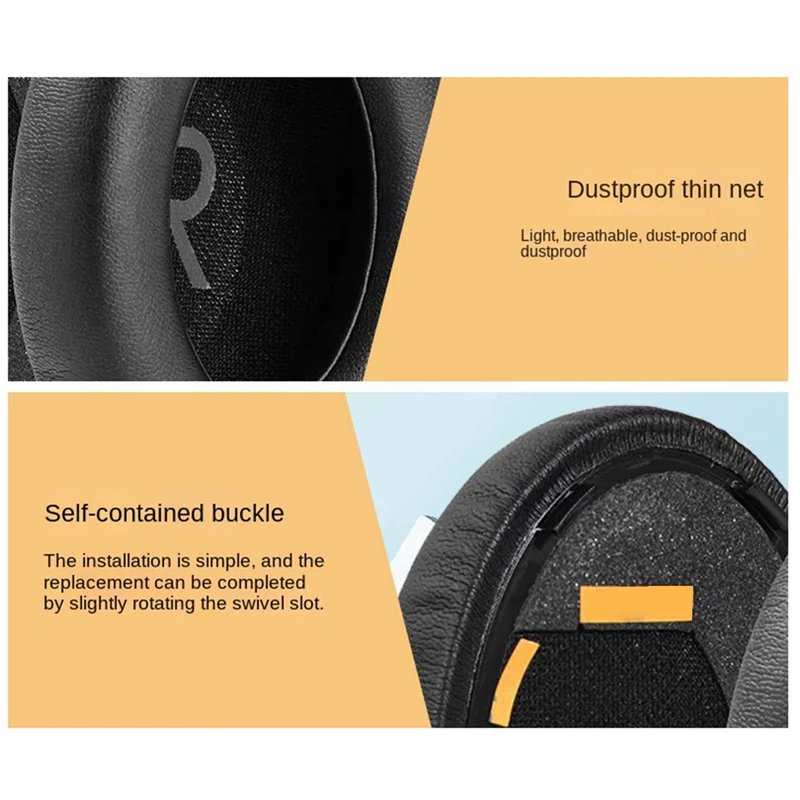 Soft Ear Pads para Dr. Bose 700 Headphone, substituição Earmuffs, Ear Pads, adequado para Headphone Set