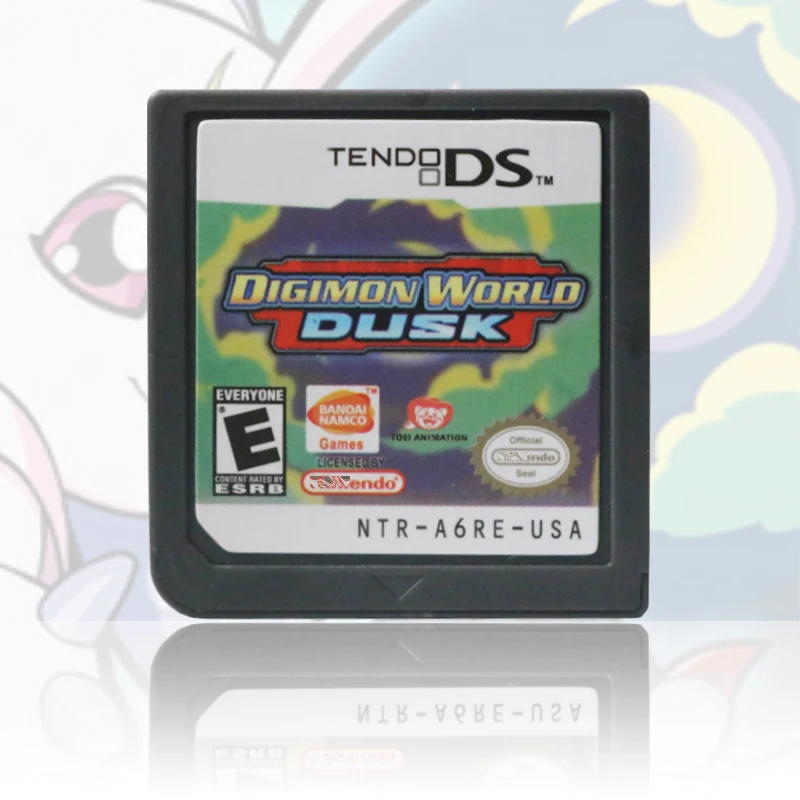 Digimon World / Dusk / Dawn / Championship Series Version DS Game Cartridge Video Game Card USA Version Multi Language