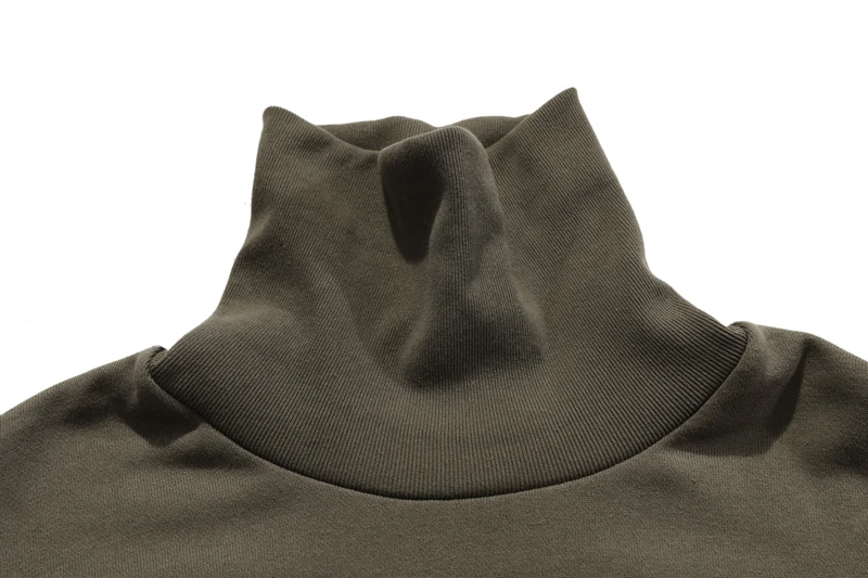 Heavy Industry Embroidered Telephone Logo High Collar Hoodie CAVEMPT Sweatshirts Wax Dyed Oversize Men Women Cotton Pullover