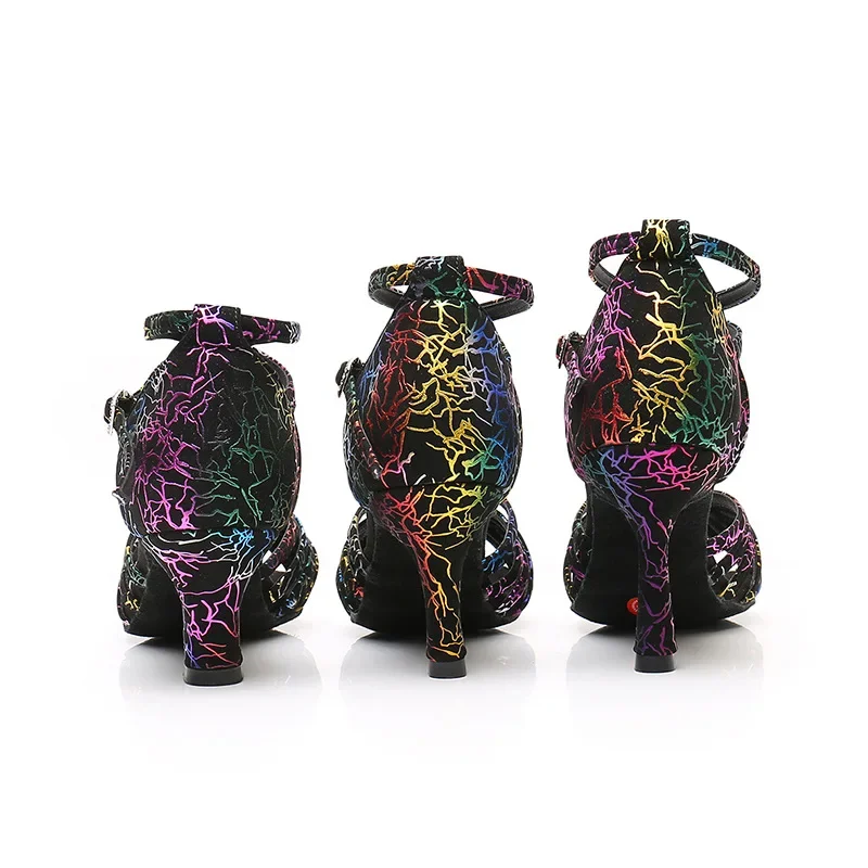 XIHAHA Vrouwen Sandalen Latin Dansschoenen voor Dames Meisjes Ballroom Tango Dansschoenen Salsa Sandalen Oefenschoenen Vrouw Hakken