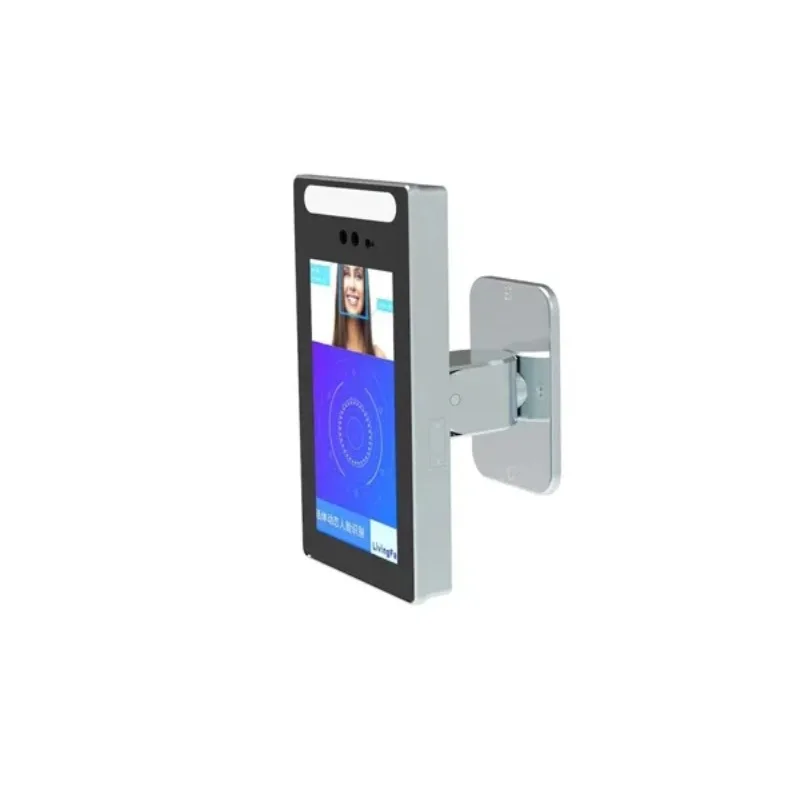 New Provided HTTP/MQTT 7 Inch Facial Recognition Turnstile Gate Access Control System Biometric Face Recognition Machine