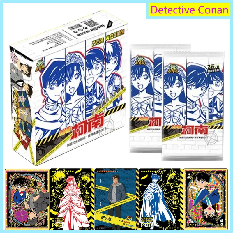 

Detective Conan Cards Peripheral Collection Anime Character Conan Edogawa Mouri Ran Rare Card Toys Kids Christmas Birthday Gifts