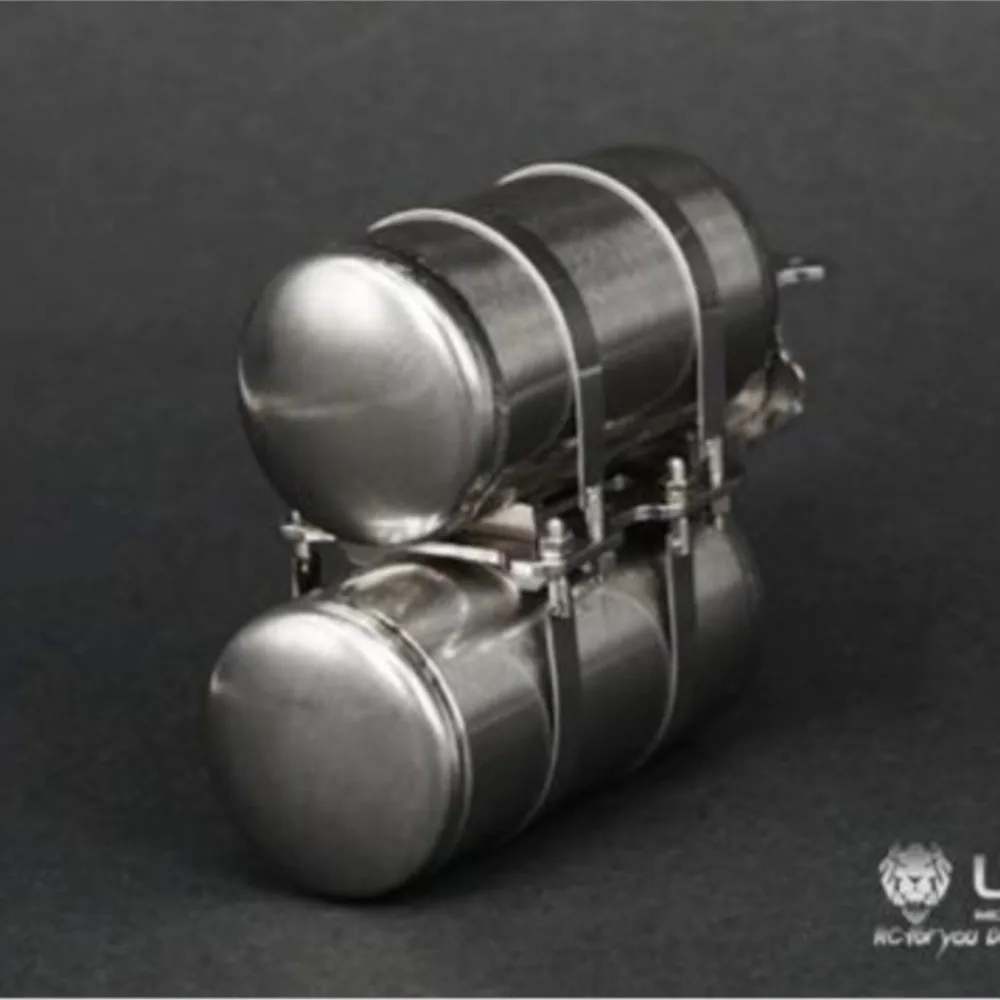 미국 재고 예비 LESU 1/14 금속 에어 탱크 RC DIY 타미야 3348 트럭 덤퍼 원격 모델 차량 공압 시스템 액세서리