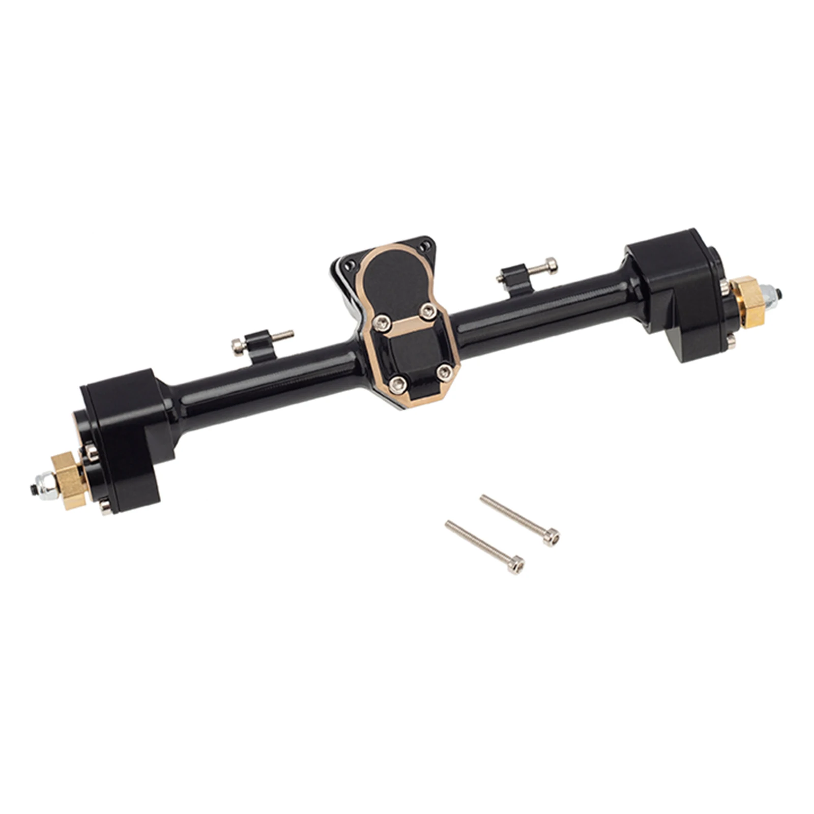 مجموعة محور البوابة النحاسية شديدة التحمل لأجزاء ترقية المحور الأمامي والخلفي لسيارة جيب رانجلر 1/24 محوري SCX24 C10 لـ AXI00002 AXI0005 Rc