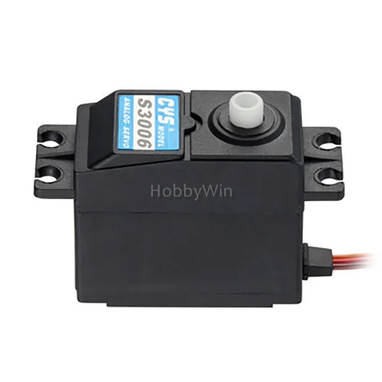 1X CYS S3006 6kg Plastic Gear Analog Servo for RC Buggy Car Truck Speed Boat