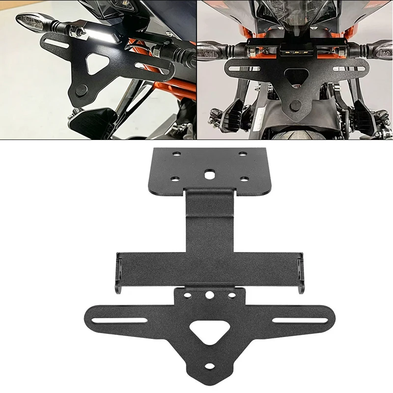 

Motorcycle License Plate Holder Motorcycle Rear Tail Tidy Fender Eliminator Kit Accessories For RC390 RC 390 2022 2023 2024