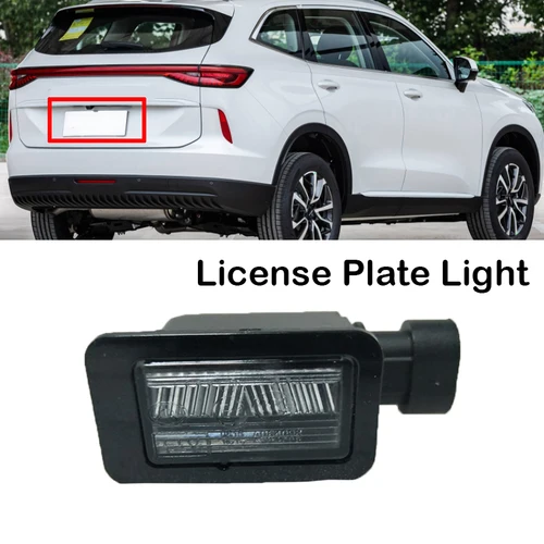 Montaje de luz de matrícula trasera de coche, 1/2 piezas, 4108100XG08XA, para Great Wall Voleex C30 C50 ORA R1 IQ Haval H5 H6 H9 M2 M4 Wingle 6