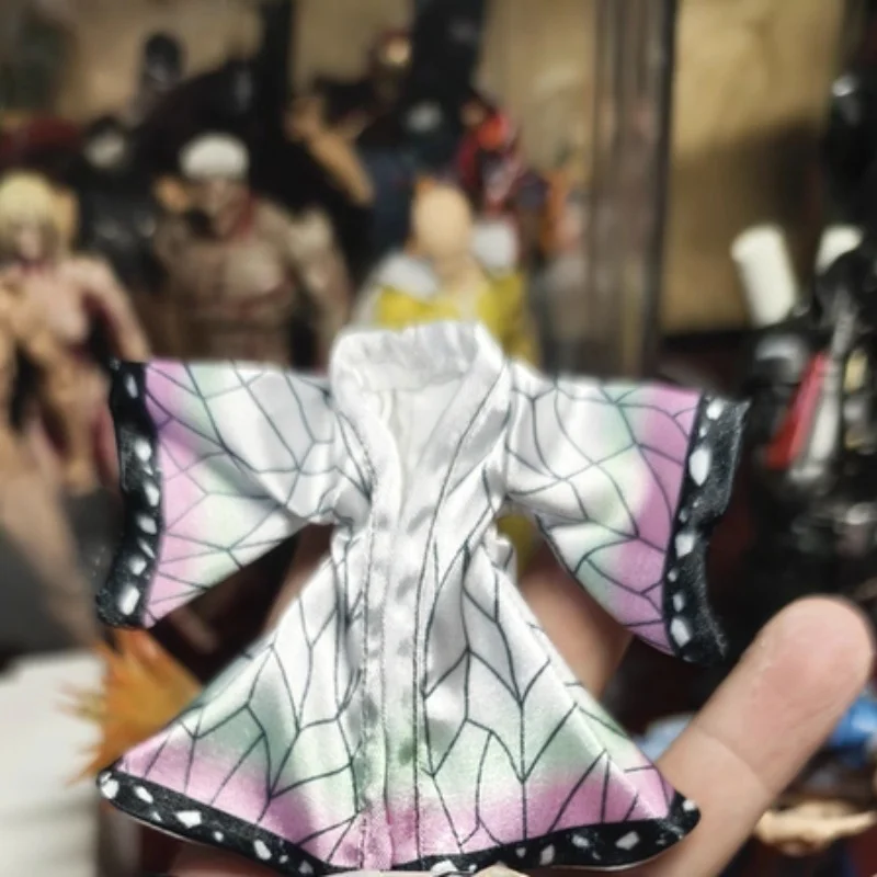 【No Figure】Demon Slayer Shf Buzzmod 1/6 Scale  Figure Shinobu Kochou Handmade Cloak Accessory For 12inch Action Figure Model