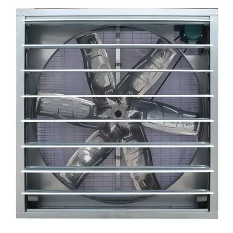

ONE-one Air Blower Fan Greenhouse 250W Solar Powered Large-scale Exhaust Fan Aluminum Commercial Fan