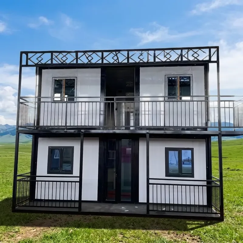 for Two Story Container House Multi Bedroom Storage Living Modular 20 Feet
