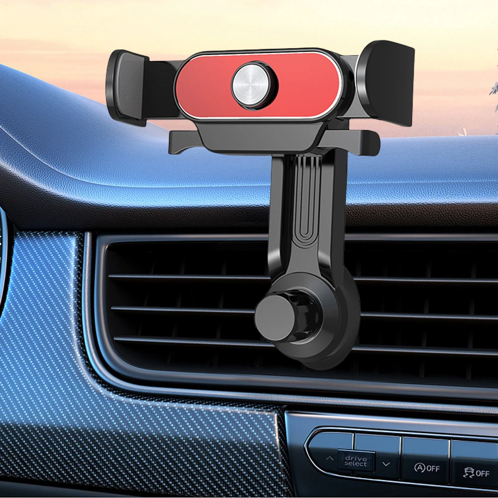 

Universal Car Phone Holder 360° GPS Support Stable Car Phone Mount Car Air Vent Cell Phone Bracket Clamp for iPhone for Xiaomi