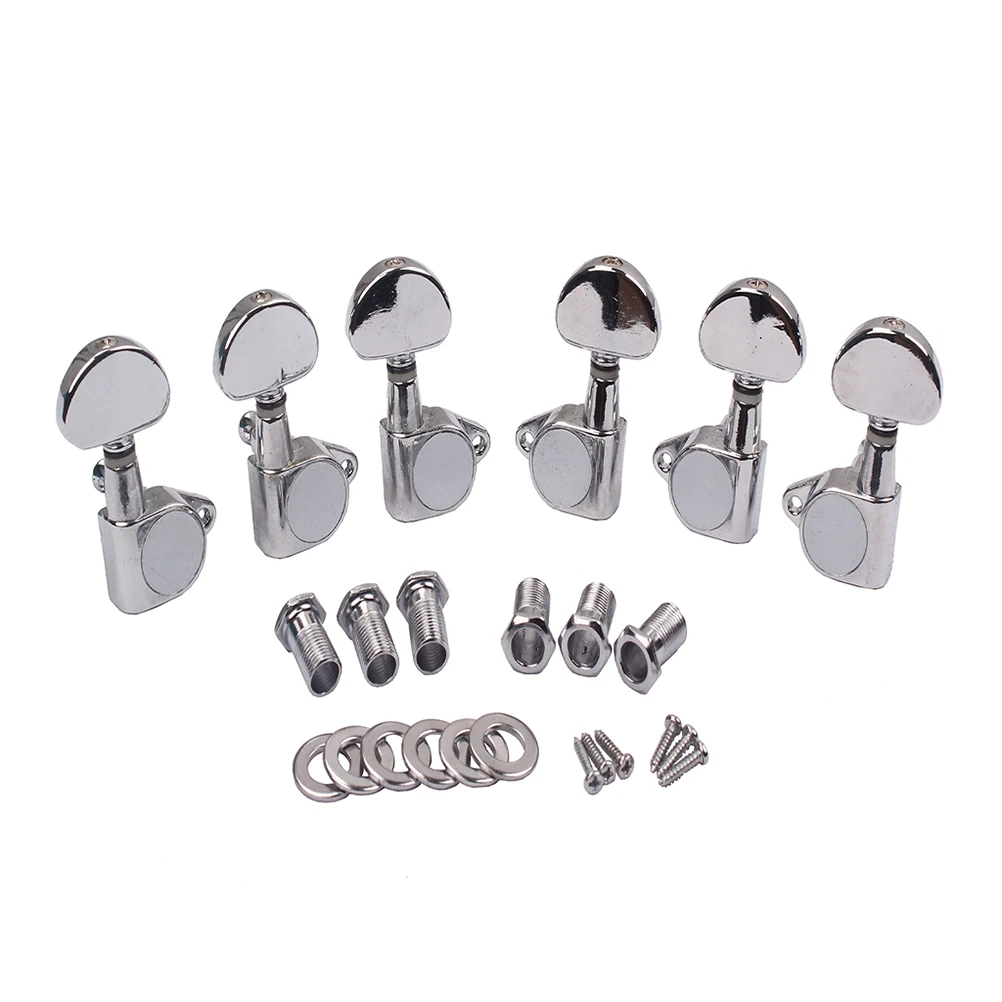 

Tuner Guitar Parts Knobs Locking Tuners Electric Pegs for Machine Heads Semicircle