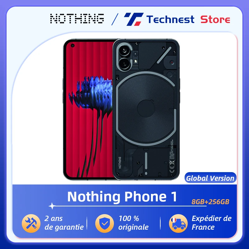 New Global Version Nothing Phone 1 5G Smartphone 100% Original Snapdragon 778G+ 6.55