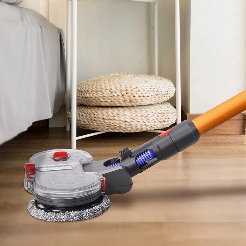 HOT SALE Electric Mop Attachment For Dyson V7 V8 V10 V11 V15 Vacuum Cleaner, Including Removable Water Tank