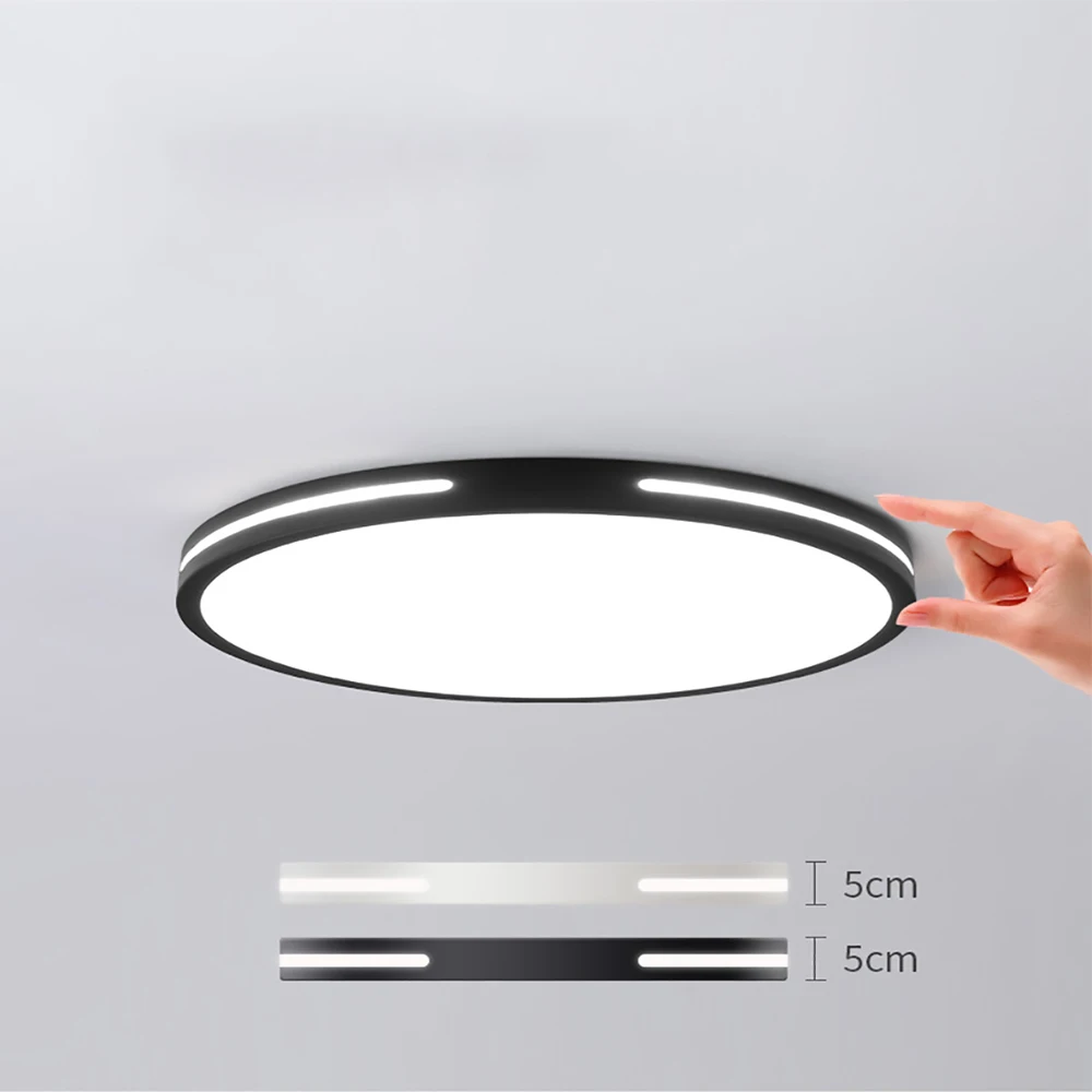 ABS LED ceiling light bedroom kitchen living room bathroom home daily use ceiling lamp 5cm thick 220V led lamp