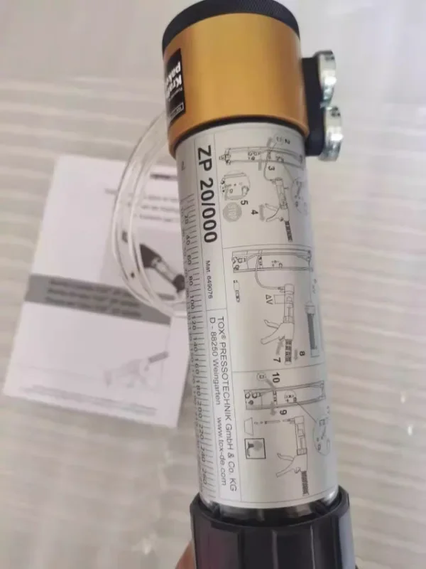 Pistol minyak TOX asli Jerman ZP 20/000, ZP20.000, ZP20/000