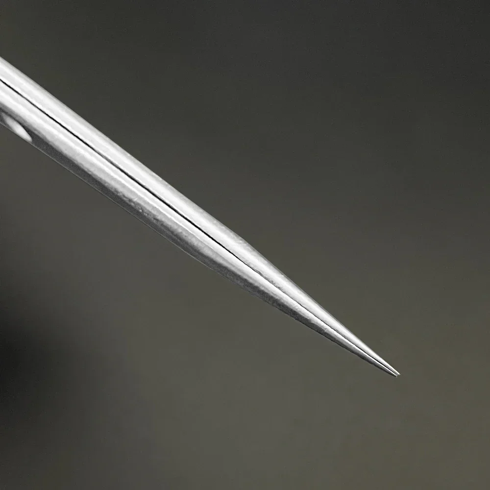 الملقط الصناعي إلكترونيات مكافحة ساكنة منحني طرف مستقيم الدقة الفولاذ المقاوم للصدأ لتقوم بها بنفسك أدوات يدوية مجموعات الملقط إصلاح الهاتف #5