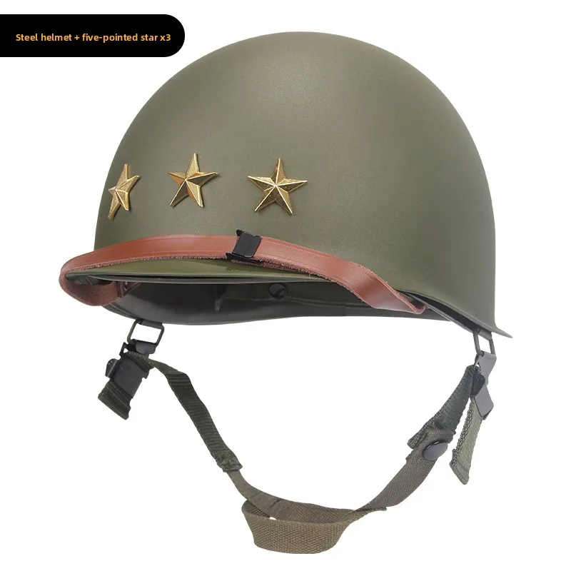 world-war-ii-american-m1-steel-helmet-dual-layer-tactical-headgear-retro-motorcycle-saving-private-ryan-film-prop-replica