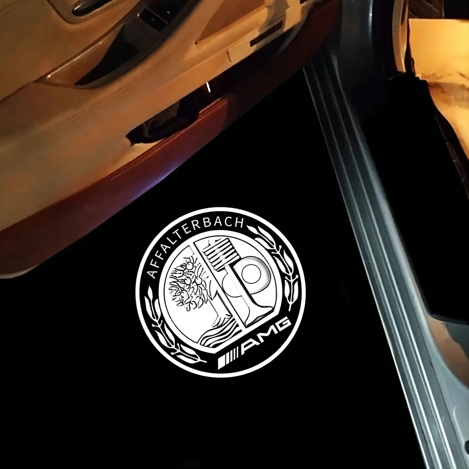 СВЕТОДИОДНАЯ Лампа для проектора, 2 шт., для Mercedes Benz CLA Coupe 200 220 250 amg 35 45 S C117 C118 2021 2020 2022 2015-2024