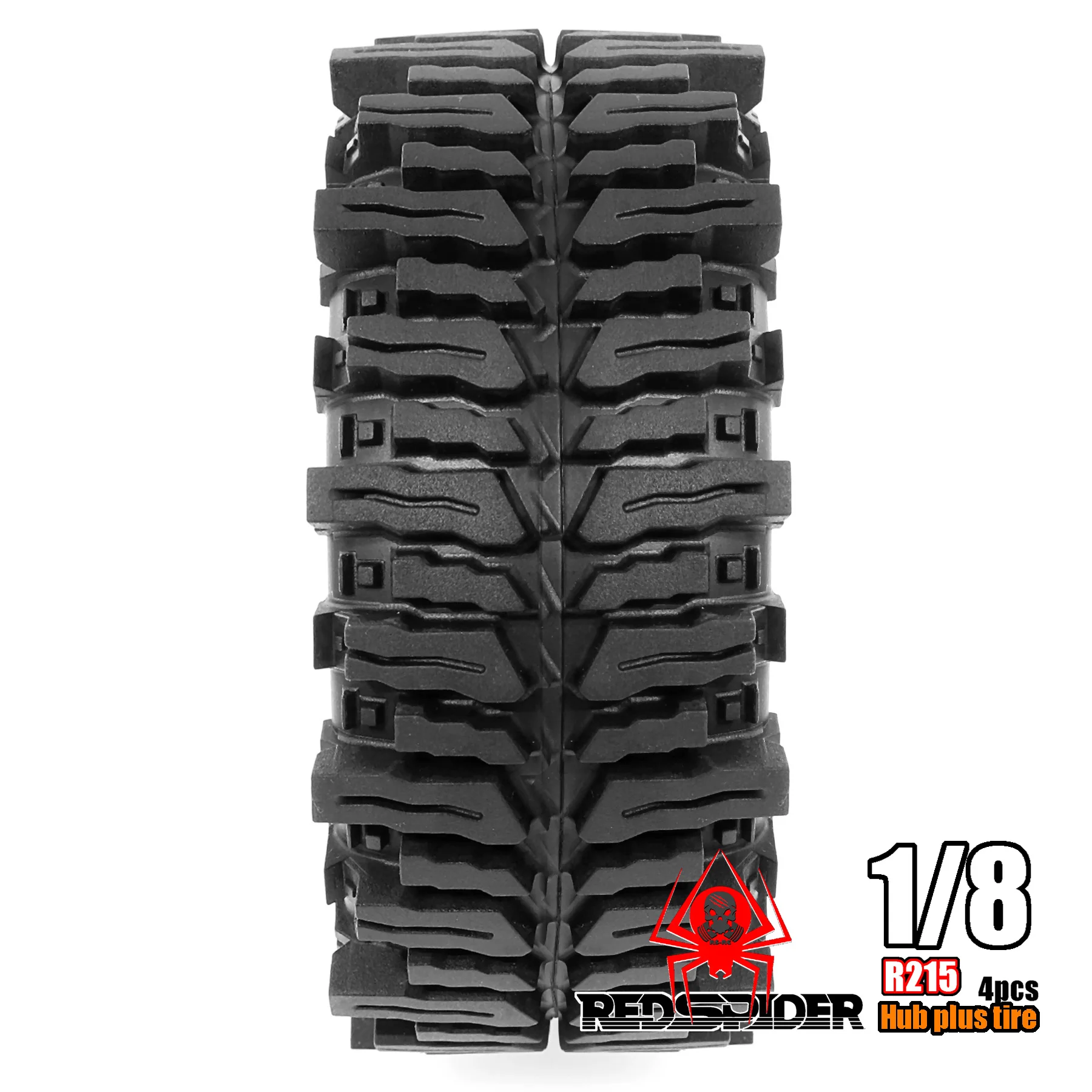 2.2 ''الإطارات الزاحفة (4 قطعة) التضاريس الطينية 2.2 الإطارات سوبر قبضة الإطارات الناعمة OD 130 مللي متر لمحوري SCX10 90047 D90 TF2 Tamiya CC01 TRX4 #4