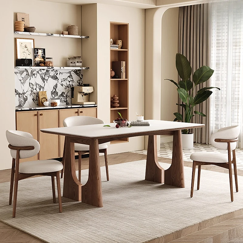 

Italy Modern Dining Table Luxury Living Kitchen Room Sets Dining Table Space Savers Minimalist Muebles Para El Hogar Furniture