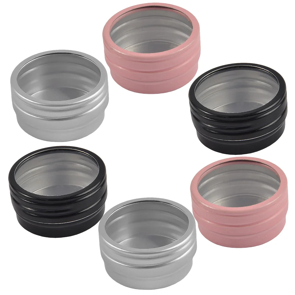 

6 Pcs Nail Storage Box Craft Bead Holder Organizer for Jewelry Making Beads Containers Parts Small