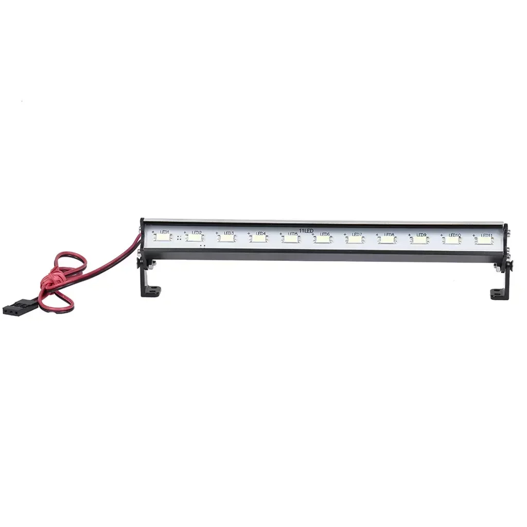 

147 мм фары на крышу, 11 светодиодных фонарей, радиоуправляемый внедорожный купол для Trxs Trx4 Axial SCX10, радиоуправляемый грузовик, радиоуправляемые автомобильные детали