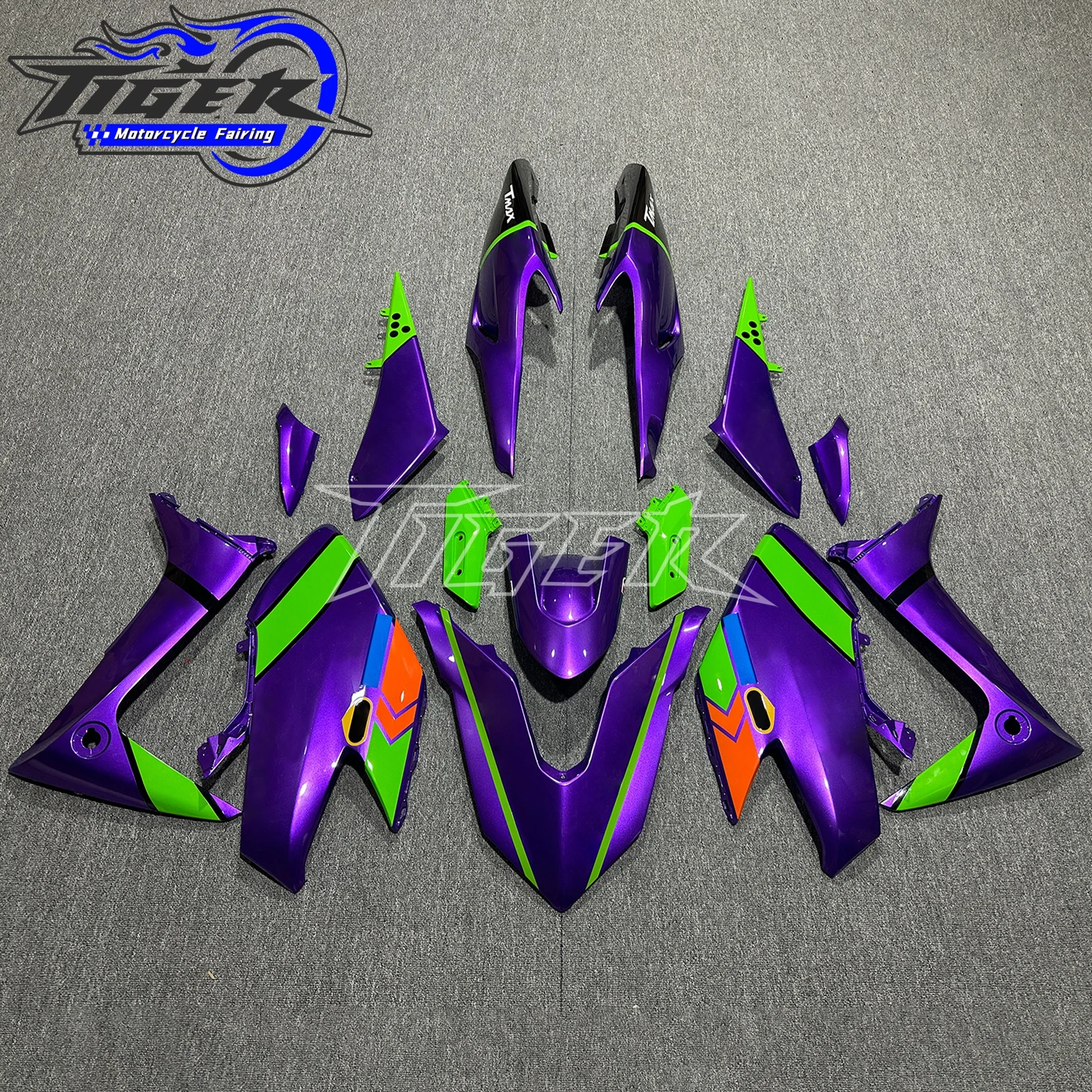 

Motorcycle For Yamaha TMAX560 2020 2021 TMAX 560 Full Fairing Kits Fit TMAX-560 Injection Bodywork Cowling purple
