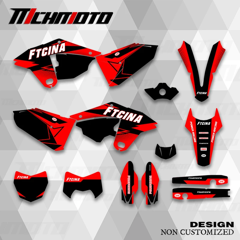 

MCHMFG New Style Graphics Decals Stickers Kits For FANTIC 120 250 XX 2021