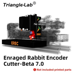Trianglelab Enraged Rabbit Encoder Cutter-Beta 7.0 a simple filament cutter for the awesome ERCF so tip tuning is less important