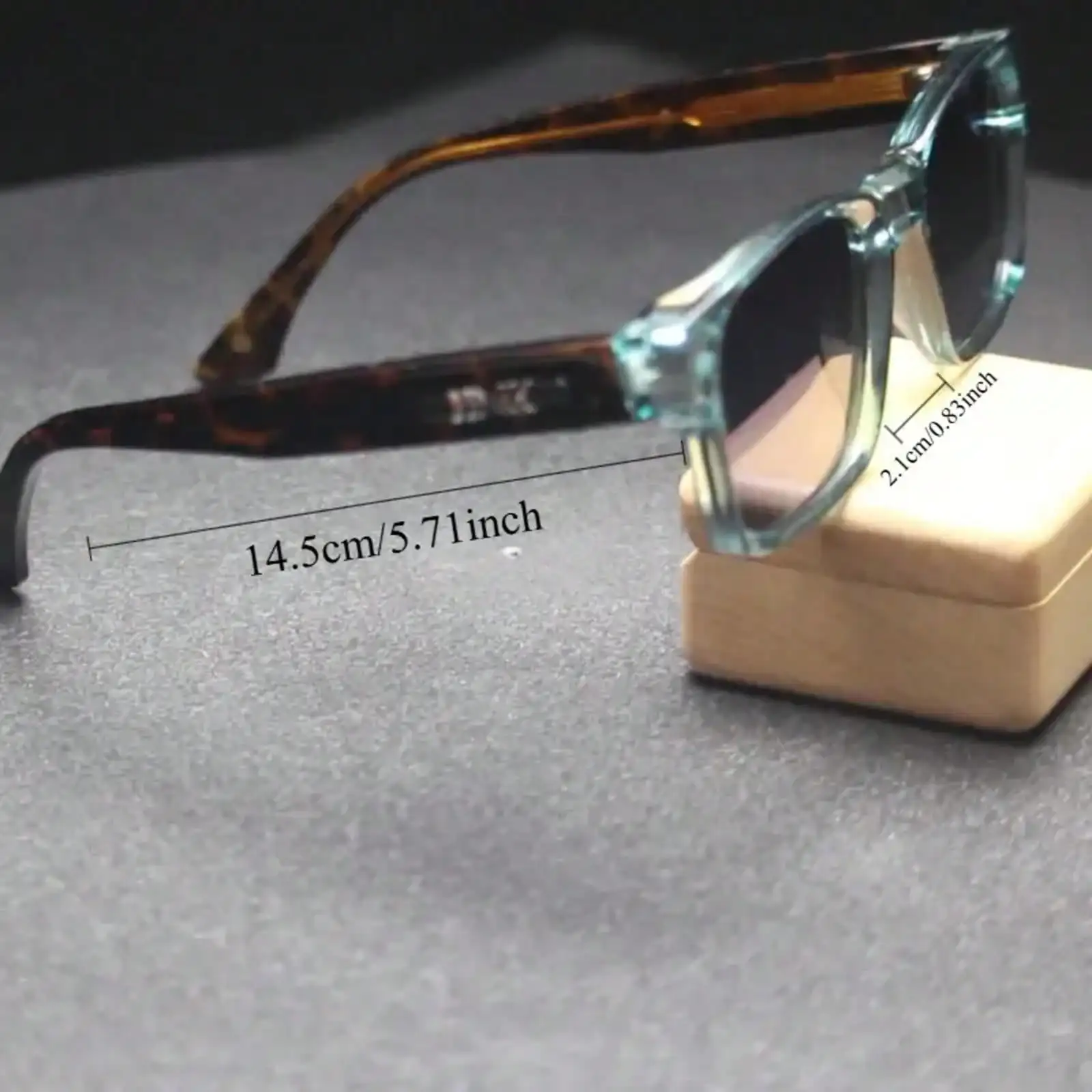 Square Frame Multi-Color High-End Glasses, New Retro Square Frame Glasses, Unisex Daily Outdoor Party Decoration, Great Gift image 5