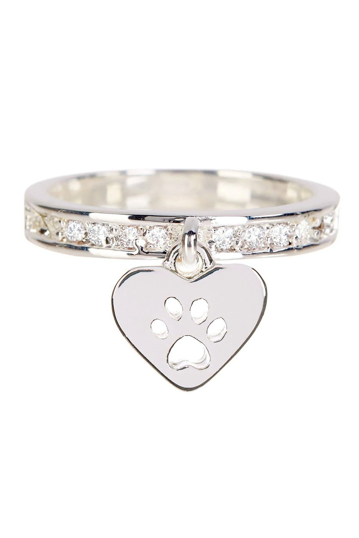 

Doggy Paw Moveable Charm Ring Jewelry for Gift