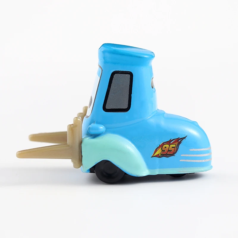 Disney-Coche de juguete Pixar Cars 2 Guido Metal fundido a presión, 1:55, Rayo McQueen, regalo para niños y niñas, Envío Gratis