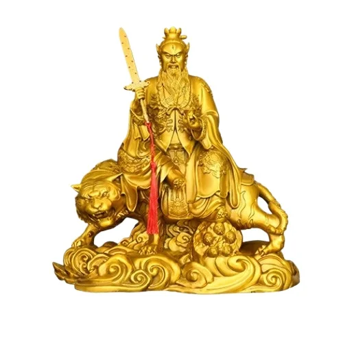 Brass Tiger Riding Zhang Tianshi, Zhang Daoling